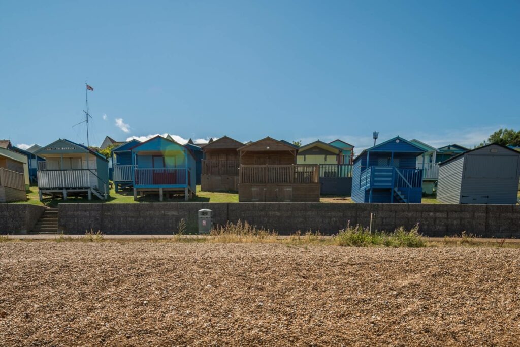 Whitstable - domki przy plaży
