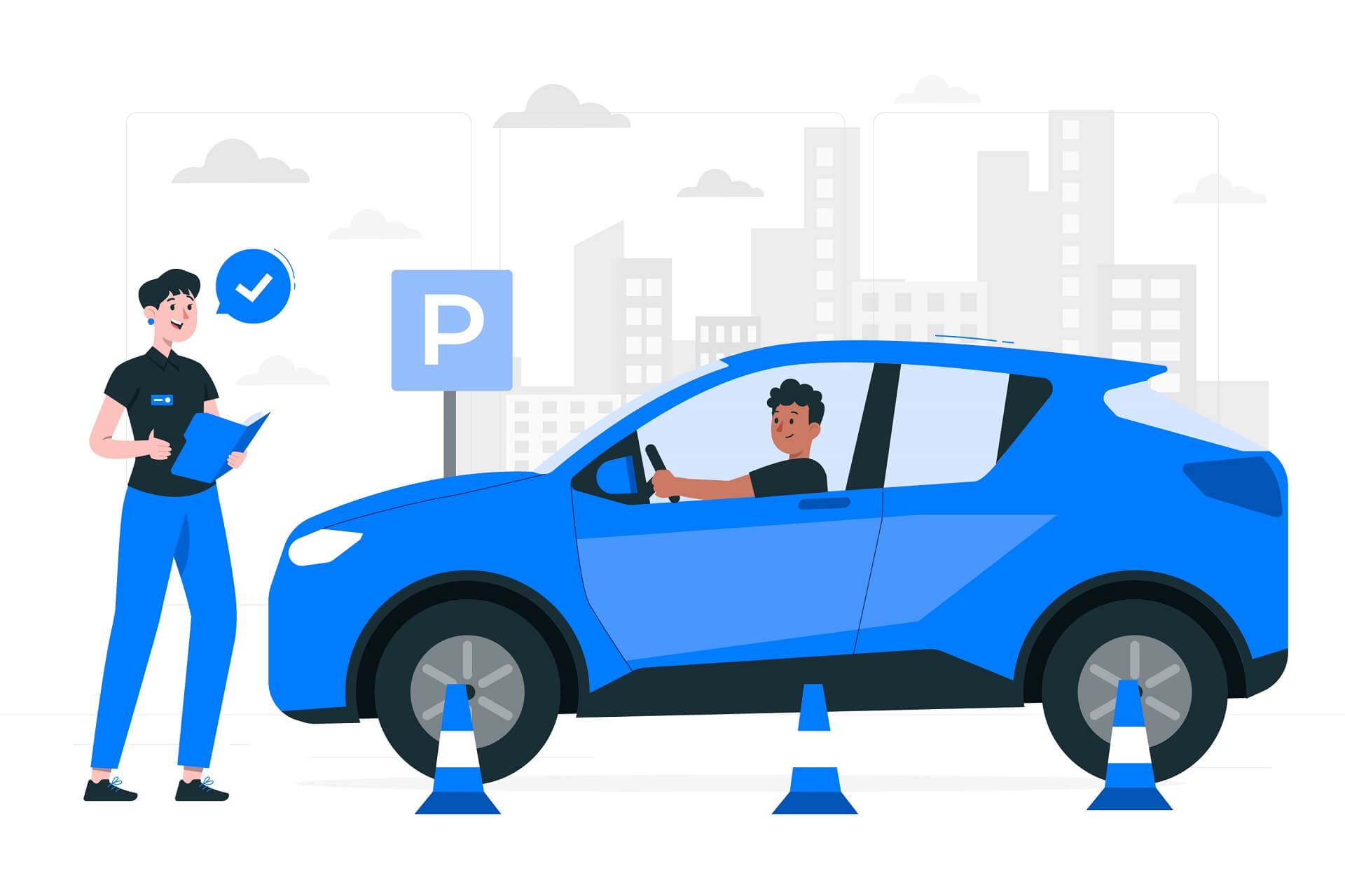 Parkingi przy lotniskach